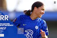 Preview image for The winner of the PFA Vertu Motors WSL Fans' Player of the Month - April