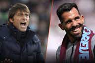 Preview image for Antonio Conte sends message to Carlos Tevez after stepping into football management
