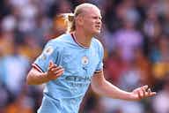 Preview image for Pep Guardiola claims Man City have fixed Erling Haaland's injury problems