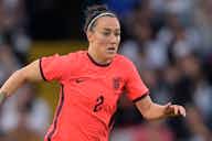 Preview image for Lucy Bronze ruled out of Switzerland warm-up as Ellen White resumes training
