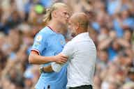 Preview image for Pep Guardiola reveals the key difference between Erling Haaland & Lionel Messi