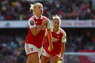 Preview image for Arsenal 4-0 Tottenham: Player ratings as Gunners win historic WSL north London derby