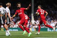 Preview image for Fulham 2-2 Liverpool: Player ratings as late Salah equaliser saves sloppy Reds