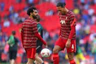 Vorschaubild für Zwei Verletzte nach Pokalsieg: Der Stand bei Salah und van Dijk