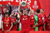 Preview image for Jordan Henderson reacts to becoming first Liverpool captain to lift six different trophies