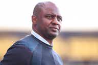 Preview image for Patrick Vieira involved in physical altercation with Everton pitch invader