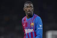 Preview image for Ousmane Dembele filmed discussing Barcelona future with fans