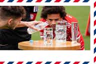 Vorschaubild für Jetzt anschauen: Die Bayern bei der „Fill in the Glass“-Challenge