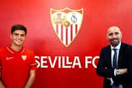 Imagen de vista previa para El Sevilla firma las renovaciones de los canteranos «Capi» e Iker Villar
