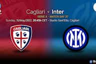 Preview image for Official – Starting Lineups Cagliari Vs Inter: Matteo Darmian & Alessandro Bastoni Start