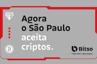 Imagem de visualização para São Paulo se torna 1º clube brasileiro a aceitar criptomoedas como pagamento de ingressos