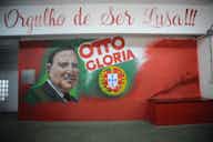 Imagem de visualização para Portuguesa inaugura grafite em homenagem ao técnico Otto Glória