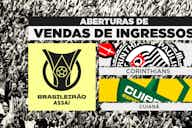 Imagem de visualização para Corinthians inicia venda de ingressos para jogo contra o Cuiabá, no sábado