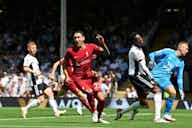 Preview image for Darwin Nunez scores as Liverpool come from behind twice but are held by newly promoted Fulham