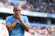 Preview image for Pep Guardiola insists Man City striker Erling Haaland has ‘most difficult job in world’