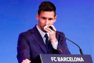 Image d'aperçu pour PSG : de retour à Barcelone, Messi esquive les questions sur son avenir 