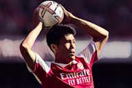 Preview image for Arsenal defender Tomiyasu sends warning to Ben White that he wants ‘my position back’