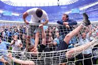 Vorschaubild für 🎥 Torbruch von Manchester: City-Fans feiern den Titel zu hart