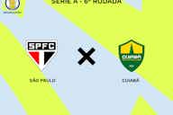 Imagem de visualização para 📋 São Paulo muda ataque, e Cuiabá define substituto de Elton