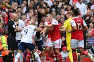 Image d'aperçu pour Arsenal-Tottenham : 1️⃣ rouge et 2️⃣ buts en 15 minutes 🤯