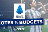 Image d'aperçu pour FIFA 23 – Mode Carrière : Les notes et budgets des clubs de Série A