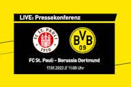 Vorschaubild für LIVE: Die Pressekonferenz vor dem Spiel gegen St. Pauli