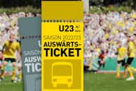Vorschaubild für Tickets für das U23-Spiel gegen Mannheim erhältlich