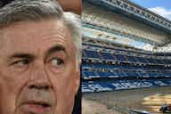 Imagen de vista previa para Ancelotti anda más que preocupado por el césped del Bernabéu: “No se puede consentir”