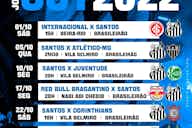 Imagem de visualização para Agenda: Confira os jogos do Santos no mês de outubro