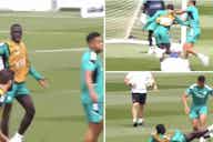 Imagen de vista previa para [Video] Hay tensión: pelea entre Mariano y Mendy en pleno entreno