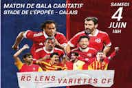 Image d'aperçu pour [Vidéo] Un clip pour le match entre les légendes du RC Lens et le Variétés Club de France