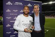 Image d'aperçu pour Neymar Jr a reçu son Trophée UNFP