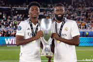 Vorschaubild für Rüdiger und Tchouameni geben ihr Pflichtspieldebüt für Real Madrid