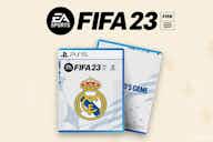 Image d'aperçu pour FIFA 23 est désormais en vente avec la couverture du Real Madrid