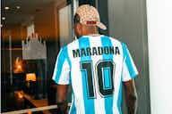Imagen de vista previa para La estrella del Napoli que lució la legendaria camiseta de la Selección Argentina de Maradona